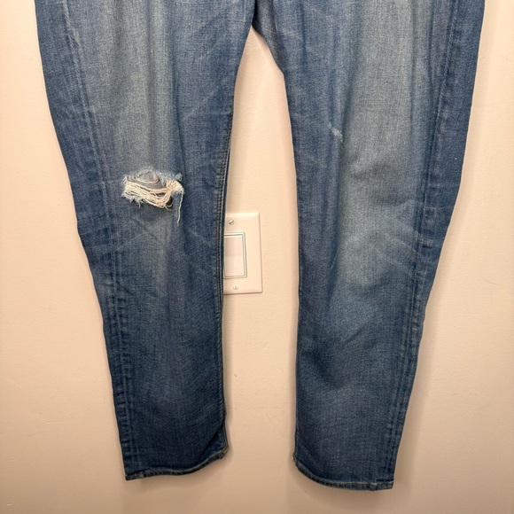 Hudson Jeans Jude Slouch Skinny Crop Distressed Size 32 - Picture 9 of 13